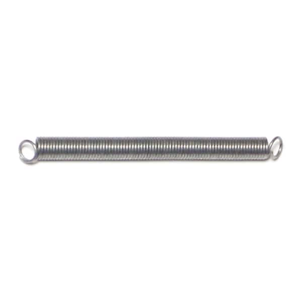 Midwest Fastener 3/16" x 2" x .020" WG Steel Extension Springs 6PK 18523 - main